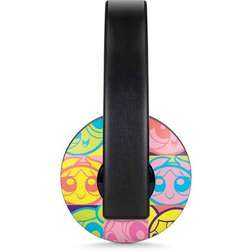Cartoon Network Powerpuff Girls Neon PlayStation 4 Gold Wireless Headset Skin