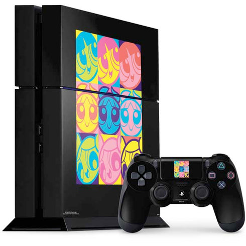 Cartoon Network Powerpuff Girls Neon PlayStation PS4 Skins