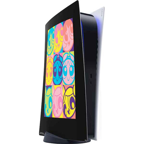 Cartoon Network Powerpuff Girls Neon PlayStation PS5 Skins