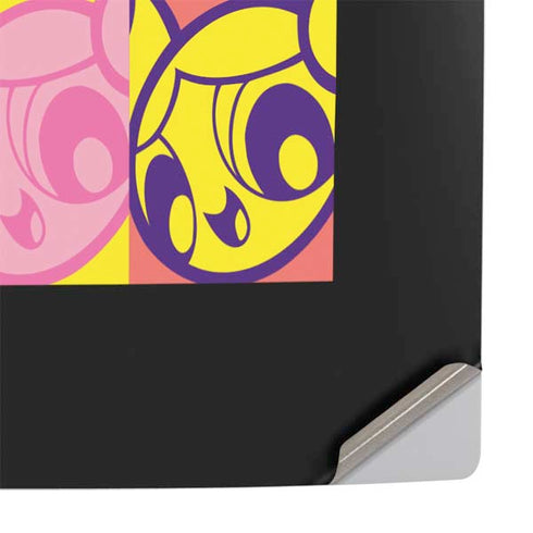 Cartoon Network Powerpuff Girls Neon PS5 Pro Console Skin