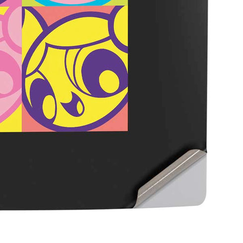 Cartoon Network Powerpuff Girls Neon PS5 Pro Disk Console Skin