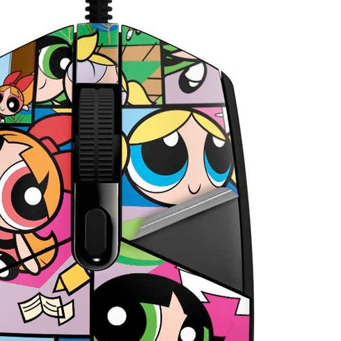 Cartoon Network Powerpuff Girls Patches G203 Prodigy RGB Wired Gaming Mouse Skin