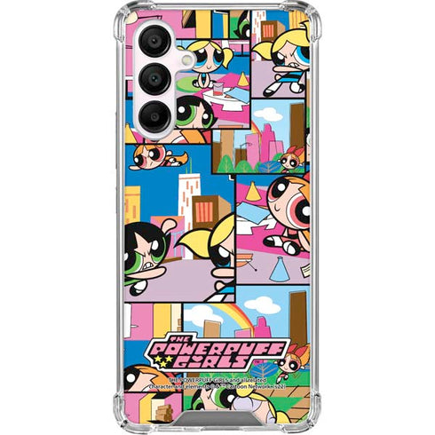 Cartoon Network Powerpuff Girls Patches Galaxy A16 5G Clear Case