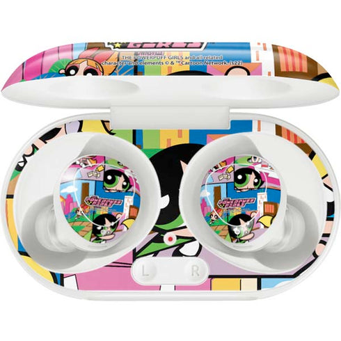 Cartoon Network Powerpuff Girls Patches Galaxy Buds Plus Skin