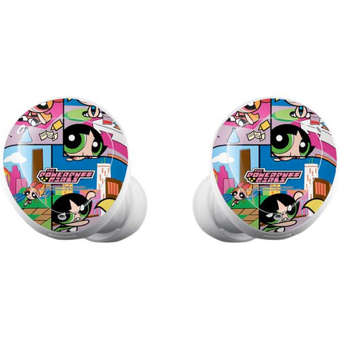 Cartoon Network Powerpuff Girls Patches Galaxy Buds Plus Skin