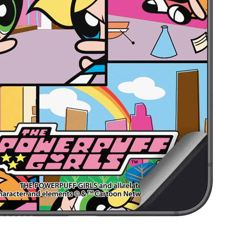 Cartoon Network Powerpuff Girls Patches Galaxy S25 Plus Skin