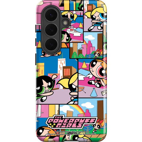 Cartoon Network Powerpuff Girls Patches Galaxy S26 Impact Case