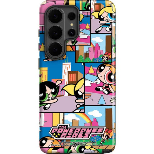 Cartoon Network Powerpuff Girls Patches Galaxy S26 Ultra Impact Case