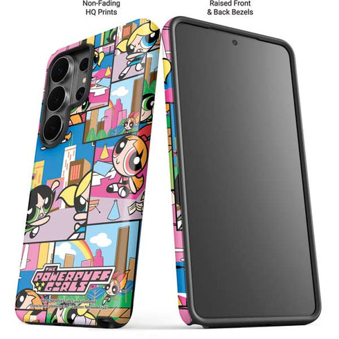 Cartoon Network Powerpuff Girls Patches Galaxy S26 Ultra Impact Case