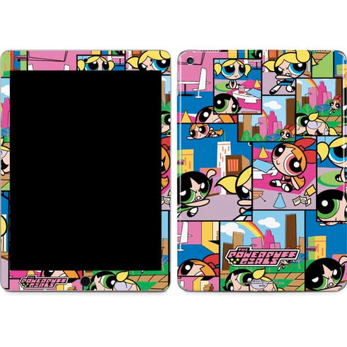 Cartoon Network Powerpuff Girls Patches iPad Skins