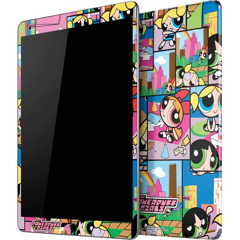 Cartoon Network Powerpuff Girls Patches iPad Skins