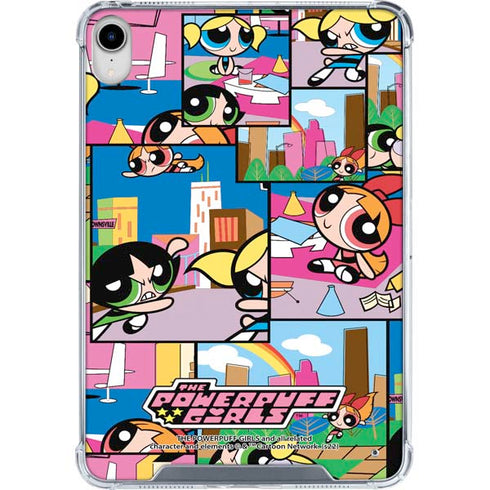 Cartoon Network Powerpuff Girls Patches iPad 11th Gen (2025) Clear Case