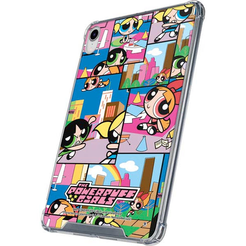 Cartoon Network Powerpuff Girls Patches iPad 11th Gen (2025) Clear Case