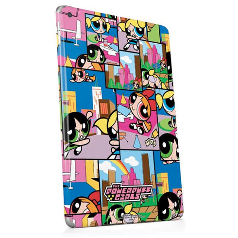 Cartoon Network Powerpuff Girls Patches Apple iPad Skin