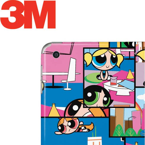 Cartoon Network Powerpuff Girls Patches Apple iPad Skin