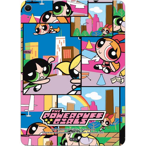 Cartoon Network Powerpuff Girls Patches Apple iPad Air Skin