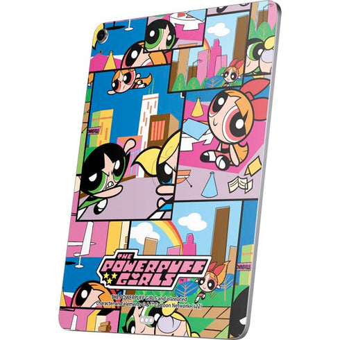 Cartoon Network Powerpuff Girls Patches Apple iPad Air Skin