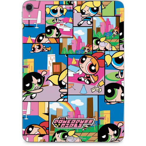 Cartoon Network Powerpuff Girls Patches Apple iPad Pro Skin