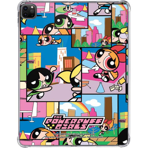 Cartoon Network Powerpuff Girls Patches iPad Pro 11in (2024) Clear Case