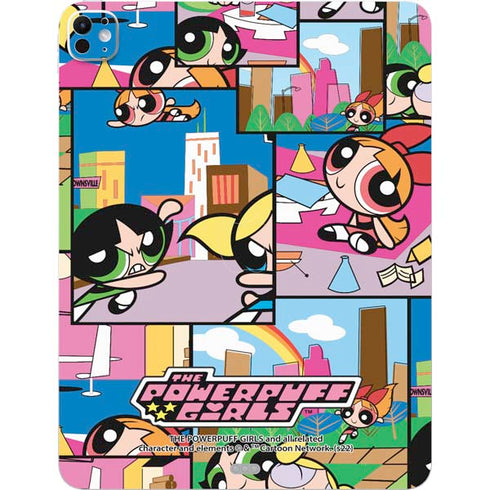 Cartoon Network Powerpuff Girls Patches iPad Pro 13in M4 (2024) Skin