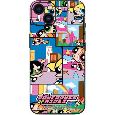 Cartoon Network Powerpuff Girls Patches iPhone Skins