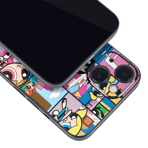 Cartoon Network Powerpuff Girls Patches iPhone 15 Skin
