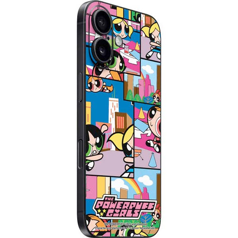 Cartoon Network Powerpuff Girls Patches iPhone 16 Plus Skin
