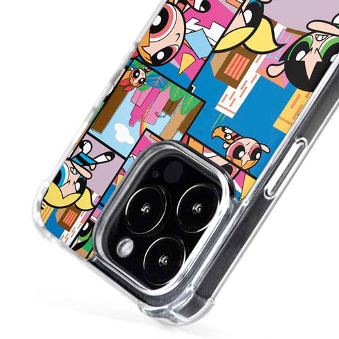 Cartoon Network Powerpuff Girls Patches iPhone 16 Pro Max MagSafe Case