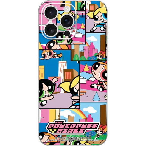 Cartoon Network Powerpuff Girls Patches iPhone 16 Pro Max Skin