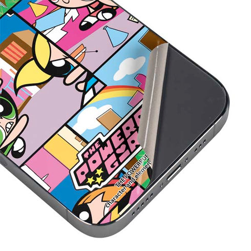 Cartoon Network Powerpuff Girls Patches iPhone 16 Pro Max Skin