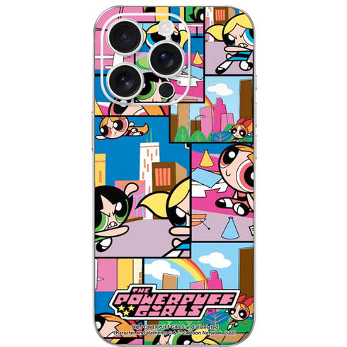 Cartoon Network Powerpuff Girls Patches iPhone 16 Pro Skin