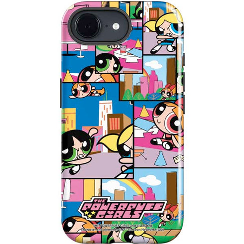 Cartoon Network Powerpuff Girls Patches iPhone 16e Impact Case
