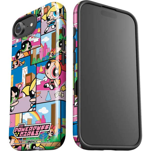 Cartoon Network Powerpuff Girls Patches iPhone 16e Impact Case
