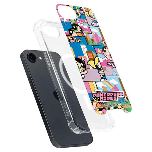 Cartoon Network Powerpuff Girls Patches iPhone 16e MagSafe Case
