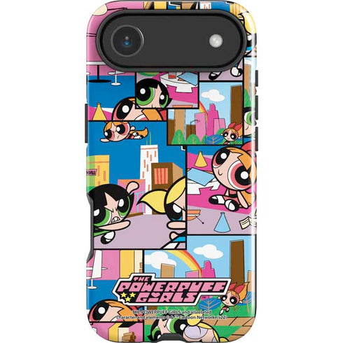 Cartoon Network Powerpuff Girls Patches iPhone 17 Air Impact Case