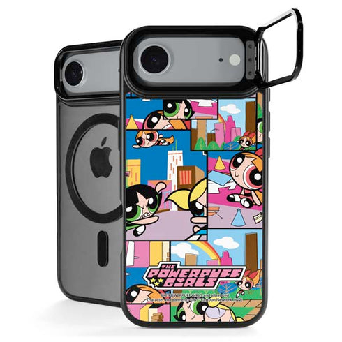 Cartoon Network Powerpuff Girls Patches iPhone 17 Air Kickstand Case