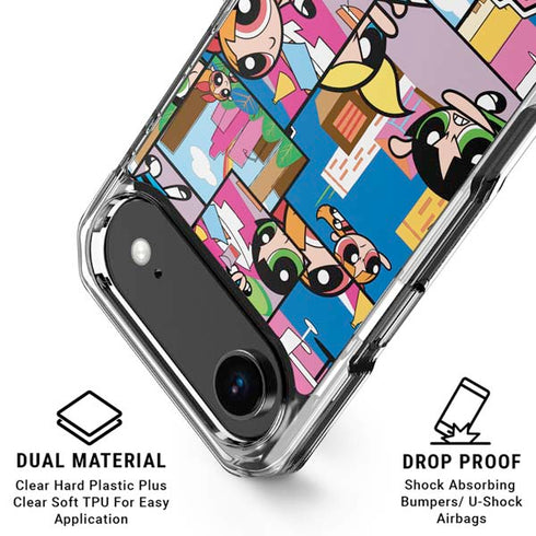 Cartoon Network Powerpuff Girls Patches iPhone 17 Air MagSafe Case