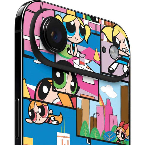 Cartoon Network Powerpuff Girls Patches iPhone 17 Air Skin