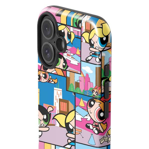 Cartoon Network Powerpuff Girls Patches iPhone 17 Impact Case