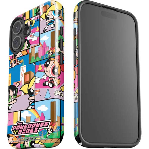 Cartoon Network Powerpuff Girls Patches iPhone 17 Impact Case