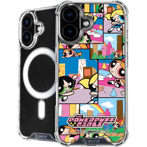 Cartoon Network Powerpuff Girls Patches iPhone 17 MagSafe Case