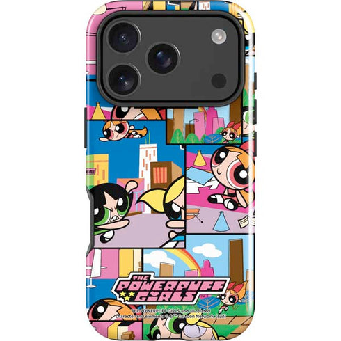Cartoon Network Powerpuff Girls Patches iPhone 17 Pro Impact Case