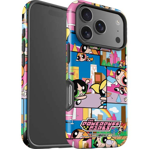 Cartoon Network Powerpuff Girls Patches iPhone 17 Pro Impact Case