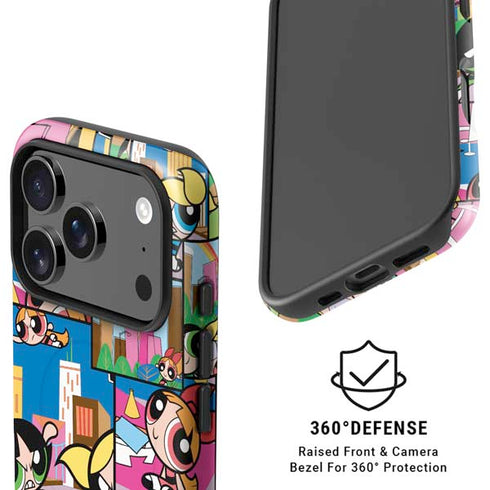 Cartoon Network Powerpuff Girls Patches iPhone 17 Pro Magsafe Impact Case