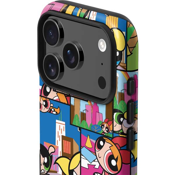 iPhoneアクセサリー Powerpuff Girls iPhone17pro CASETiFY iPhone 17 Pro Max Cartoon Network Powerpuff Girls Patches Impact