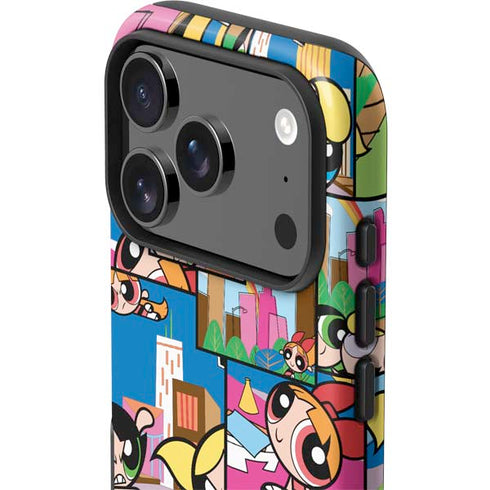 Cartoon Network Powerpuff Girls Patches iPhone 17 Pro Max Impact Case