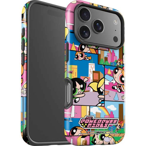 Cartoon Network Powerpuff Girls Patches iPhone 17 Pro Max Impact Case