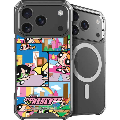 Cartoon Network Powerpuff Girls Patches iPhone 17 Pro Max MagSafe Case