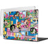 Cartoon Network Powerpuff Girls Patches MacBook Pro 14in (2021-24) Case plus Skin