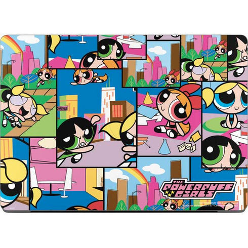 Cartoon Network Powerpuff Girls Patches Apple MacBook Pro 14-inch Skin